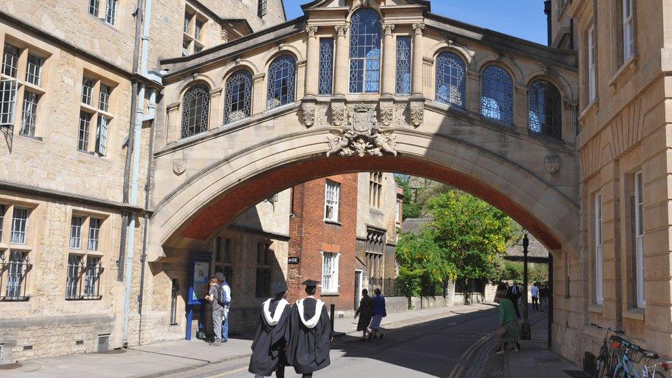 Bridge of Sighs in Oxford