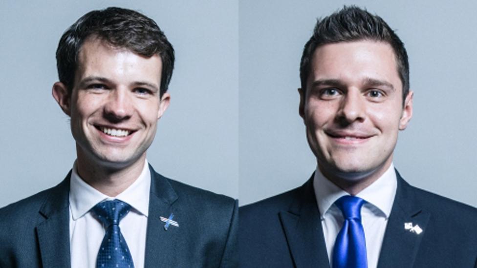 Andrew Bowie and Ross Thomson