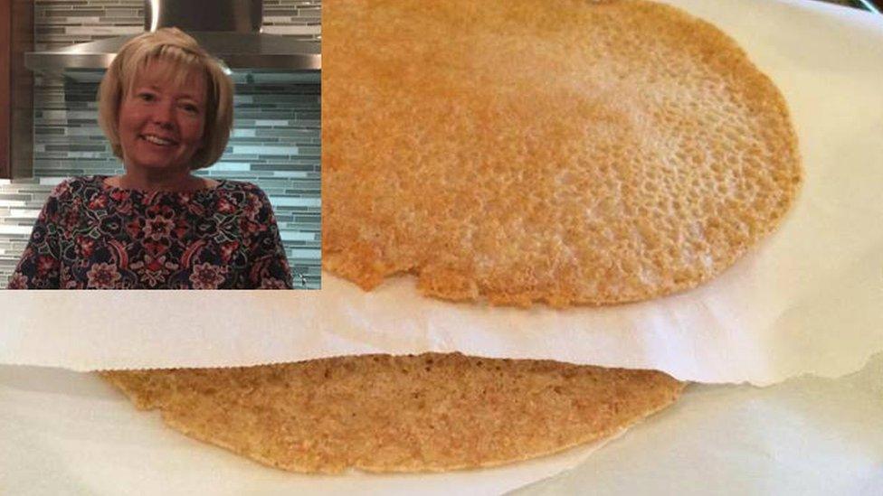 Vanessa Carroll's homemade oatcake