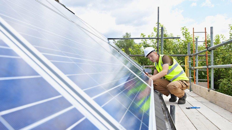 solar panel fitter