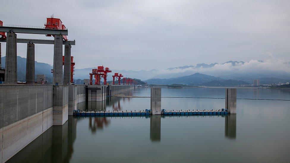 The Three Gorges Dam is the world's latest hydroelectric dam