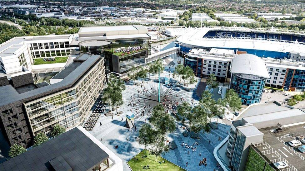 Reading FC leisure and homes plan