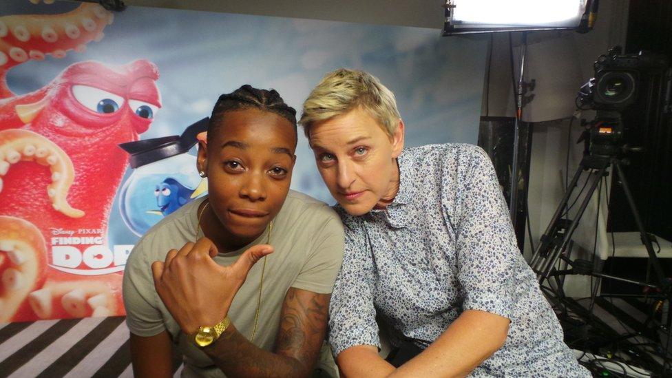 A.Dot and Ellen DeGeneres