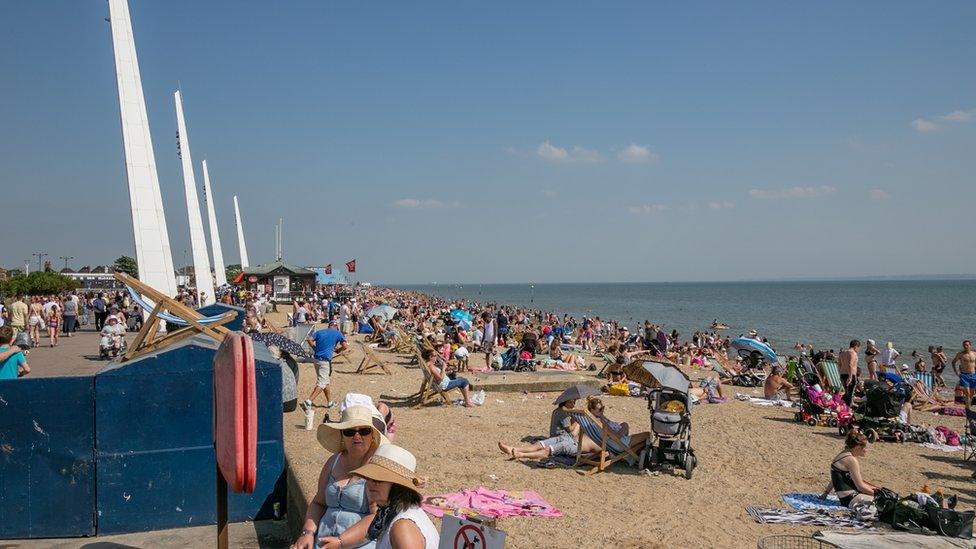 Southend beach