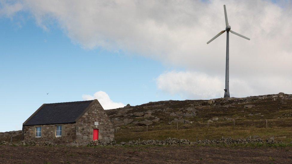 A house in Culswick, Shetland