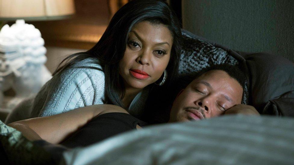 Taraji P Henson and Terrence Howard in Empire