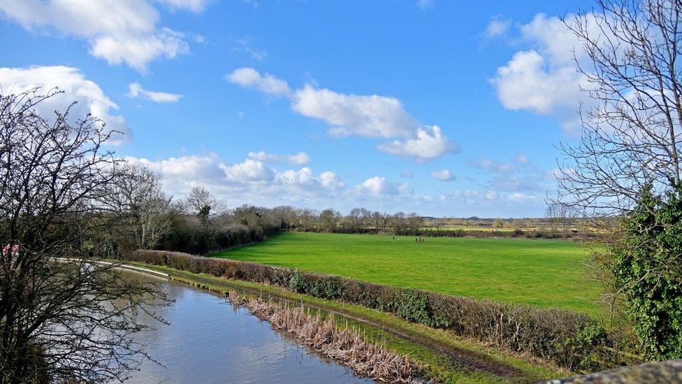 Fields in Leicestershire