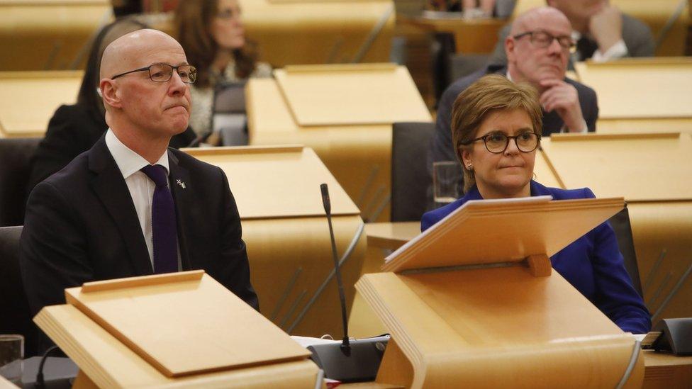 john swinney and nicola sturgeon