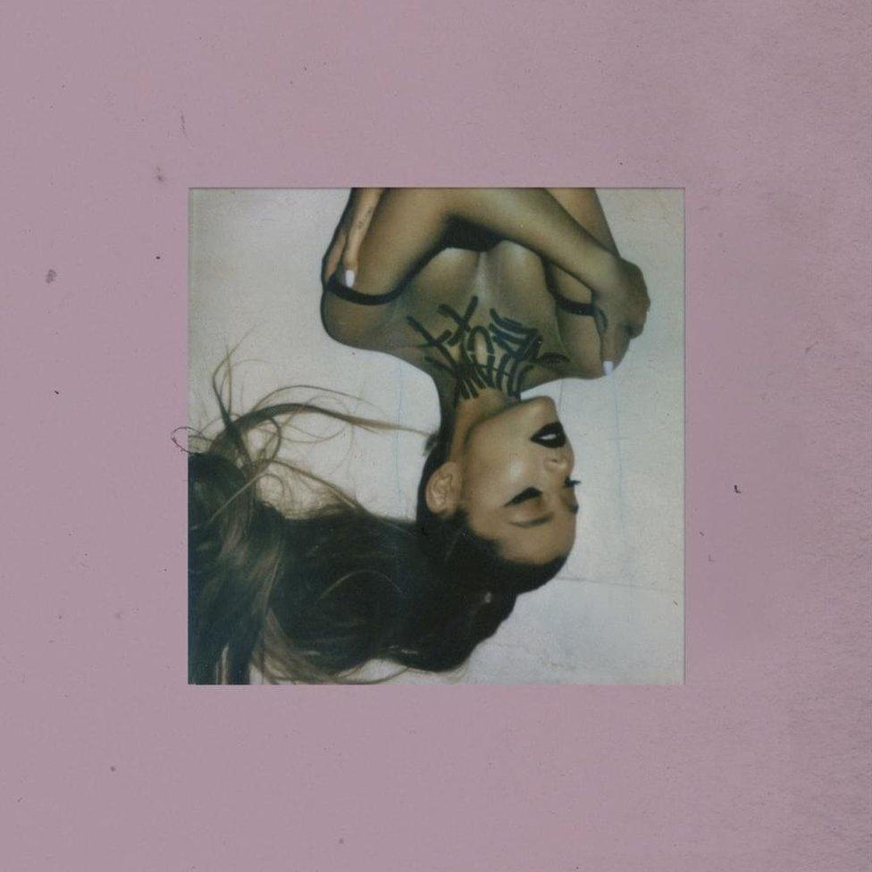 Artwork for Ariana Grande's Thank U, Next