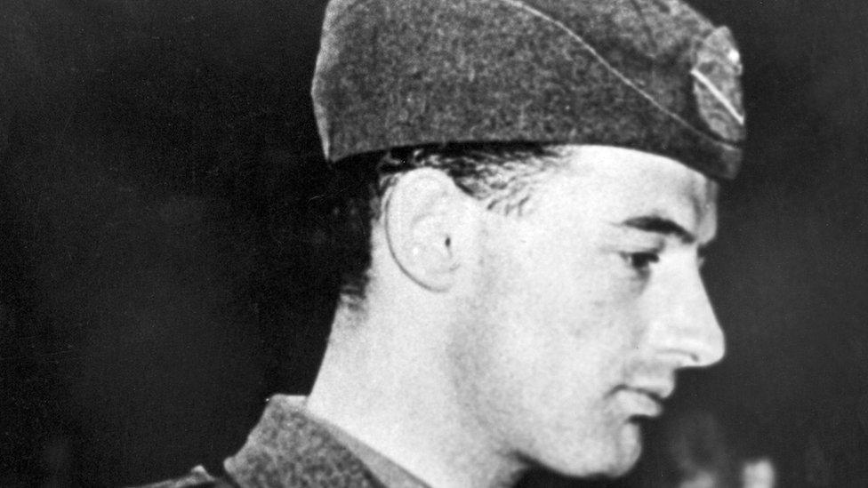 Undated file photo shows Swedish diplomat and World War Two hero Raoul Wallenberg who disappeared in 1945