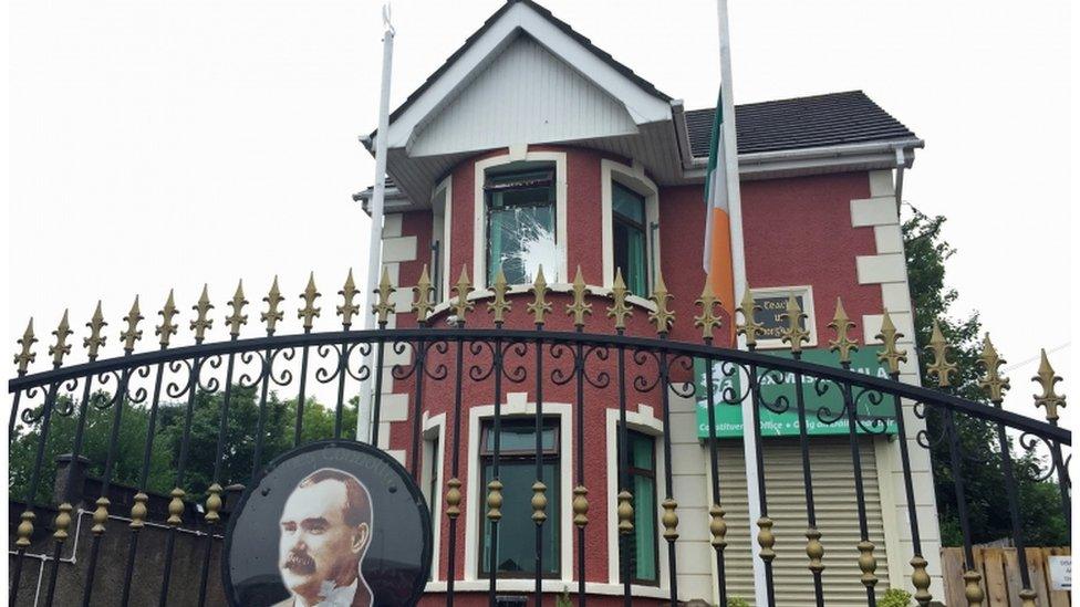 Connolly House on the Andersonstown Road