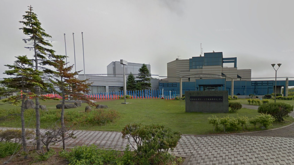 View of the Okhotsk Sea Ice Museum