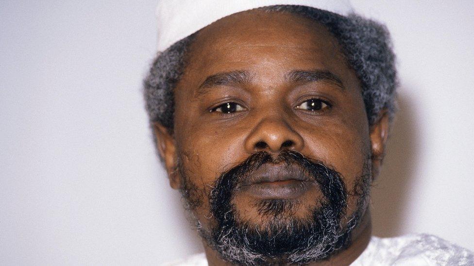 Former Chadian leader Hissene Habre