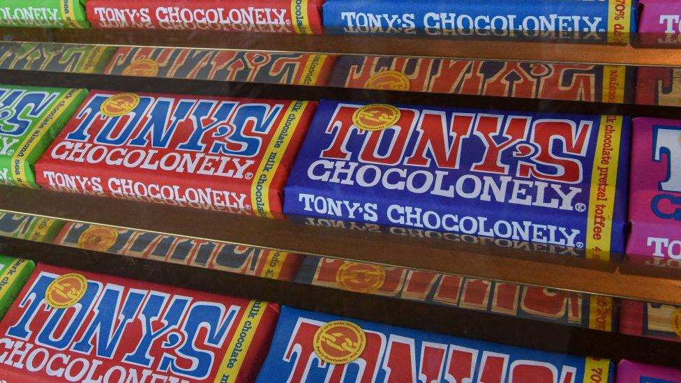 Tony's Chocolonely bars