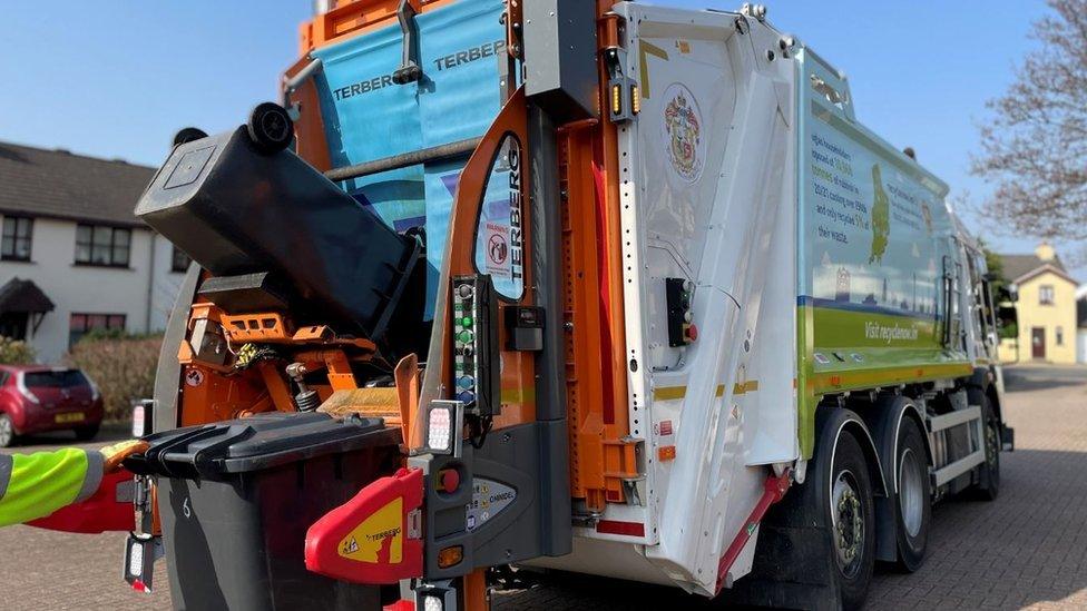 Douglas council bin wagon