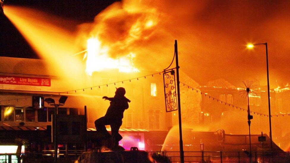 Skegness fire