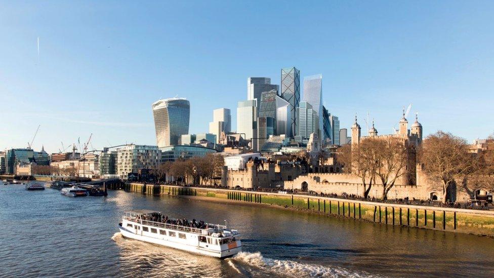 London skyline