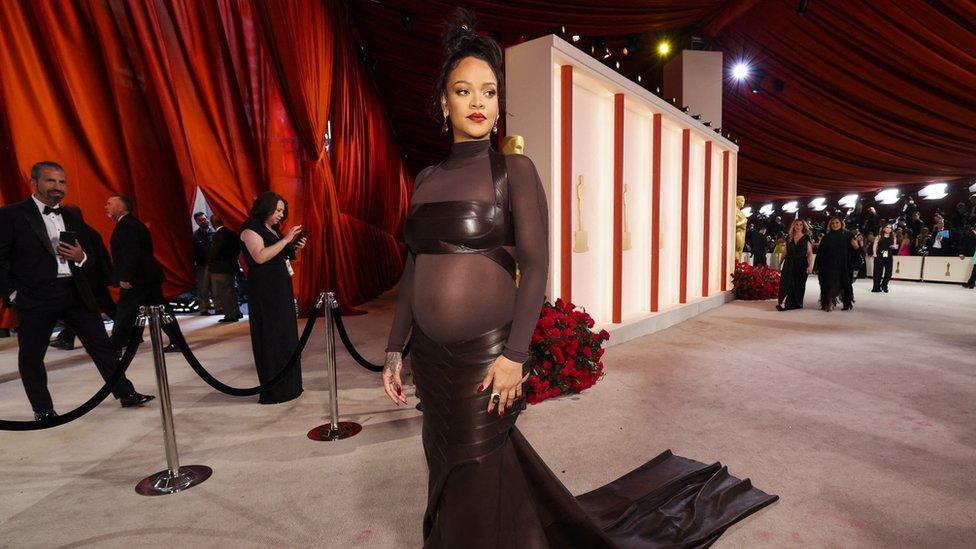 Rihanna at the Oscars