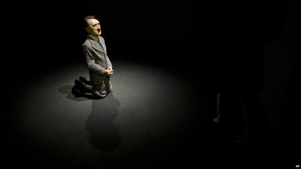 Maurizio Cattelan's Him