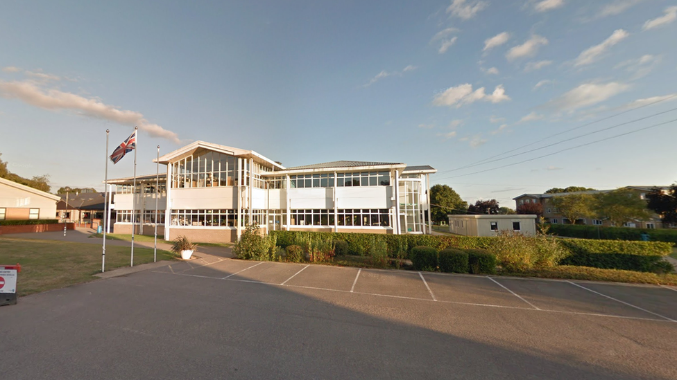 Wymondham College, from the car park