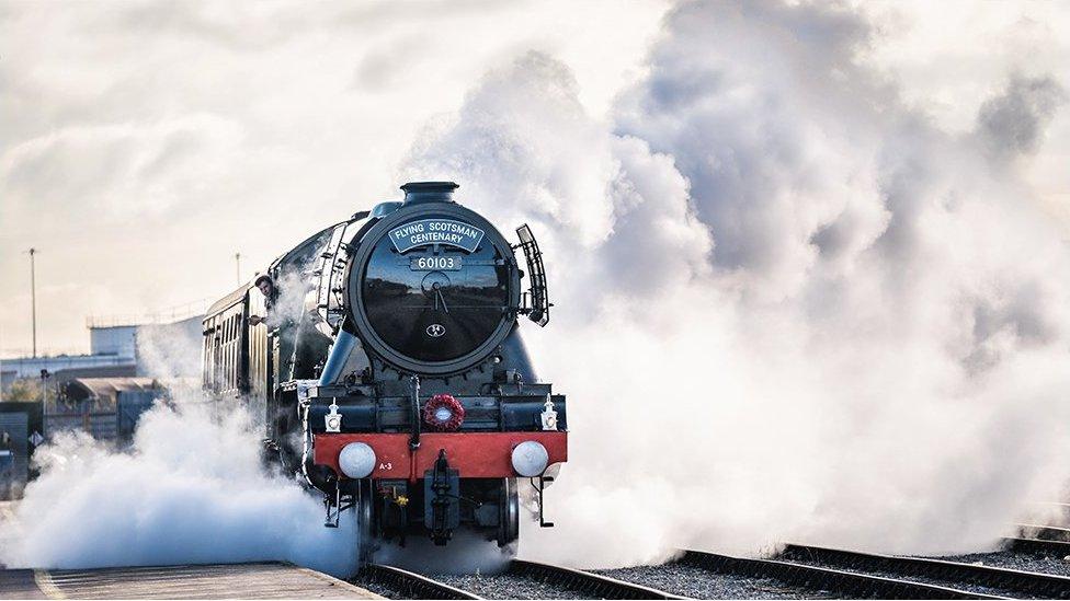 The Flying Scotsman locomotive