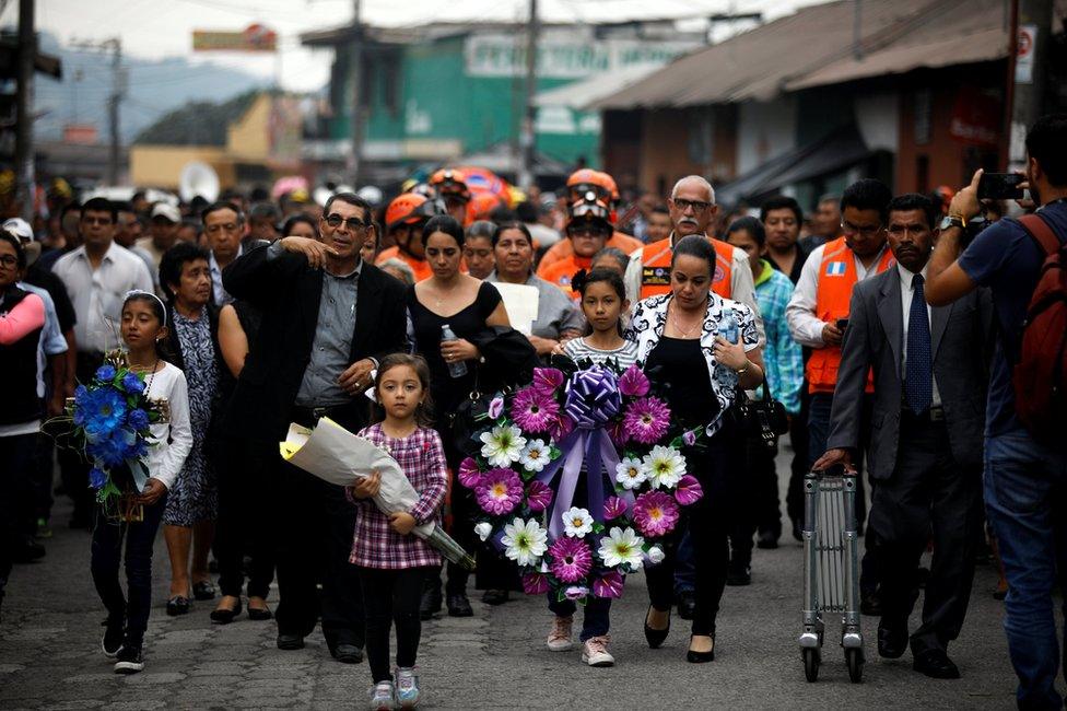 Funeral of Juan Fernando Galindo