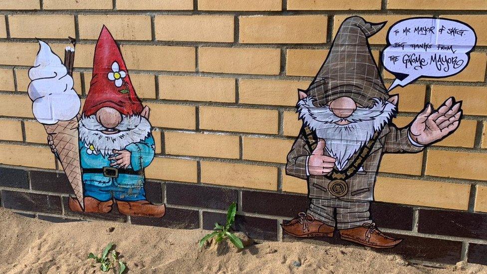 Skegness gnomes