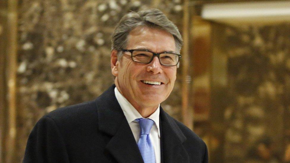 Rick Perry at Trump Tower