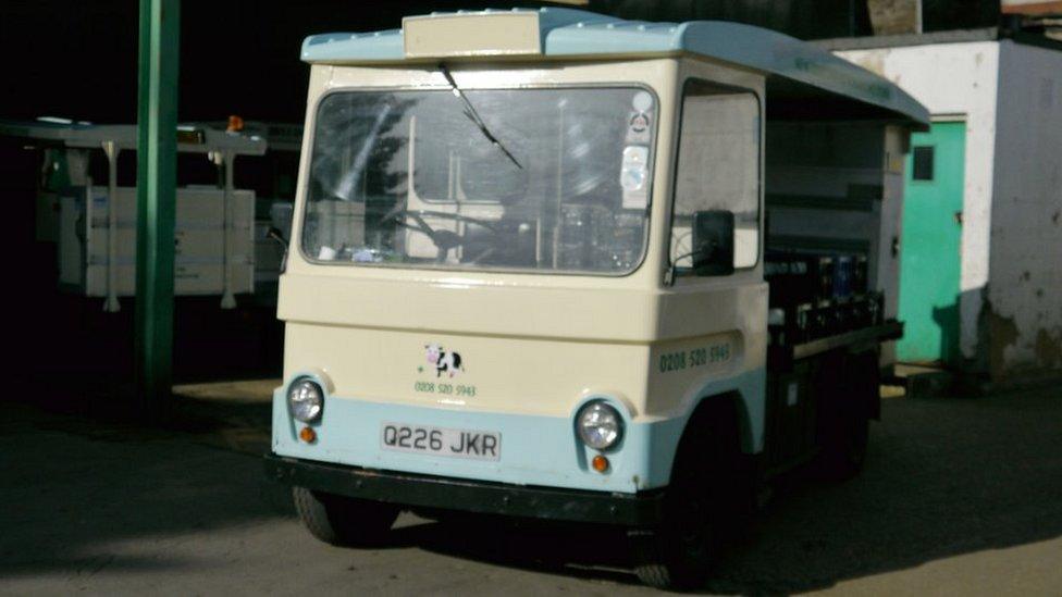 A milk float