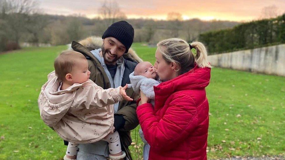 Tom Parker and family