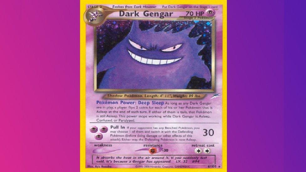 Dark Gengar card.