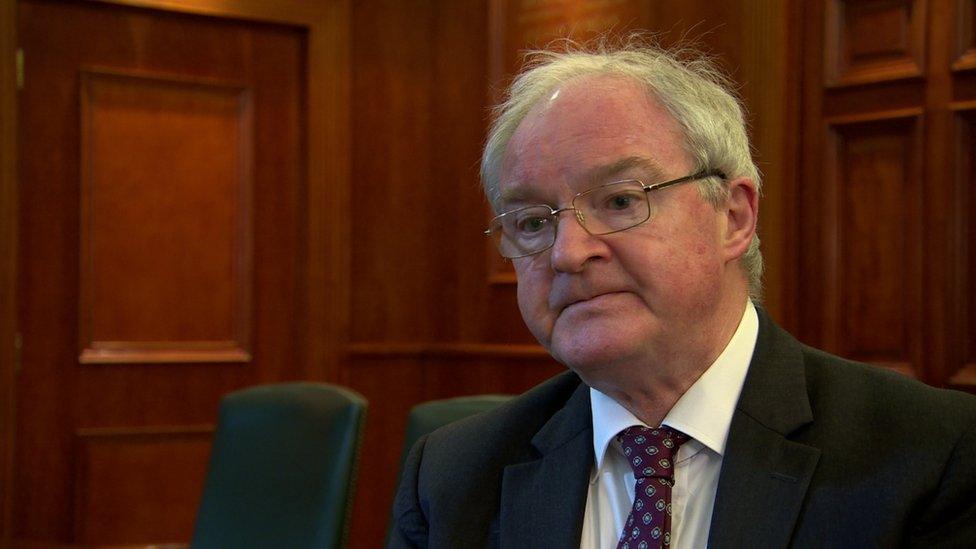 Sir Declan Morgan is the Lord Chief Justice for Northern Ireland