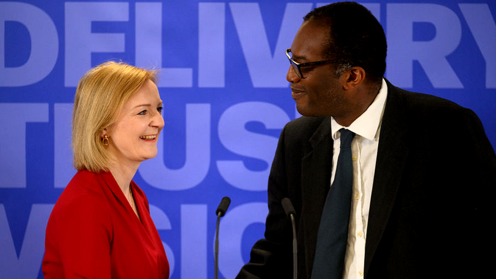 Liz Truss and Kwasi Kwarteng