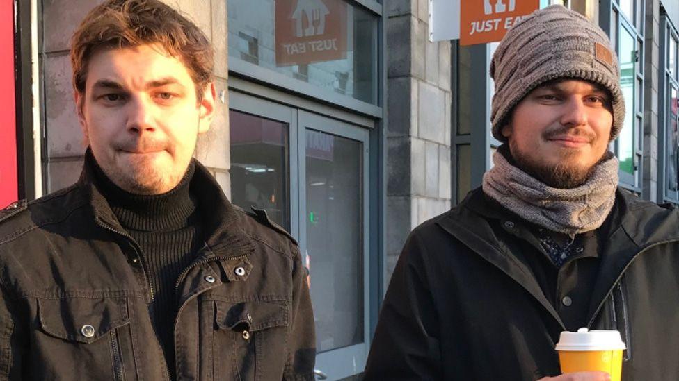 Brothers Kris and Oskar Zile