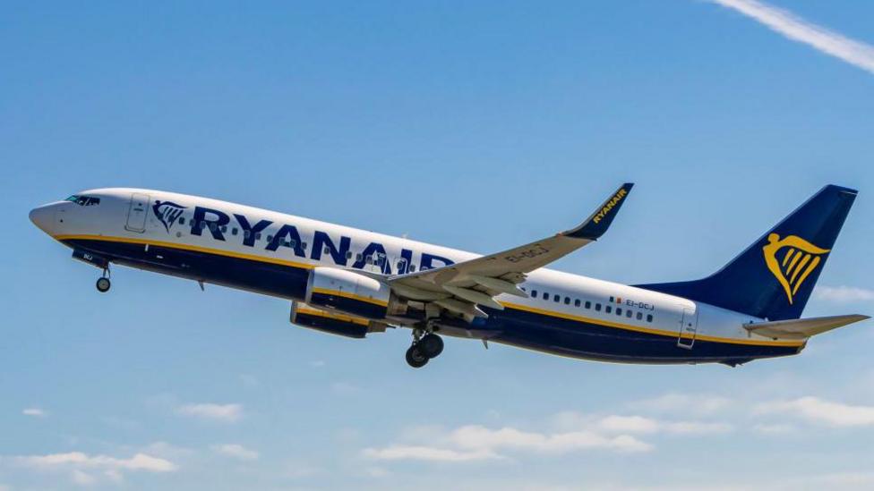 Man 'nearly sucked out of window mid-air' on Ryanair plane, passengers say
