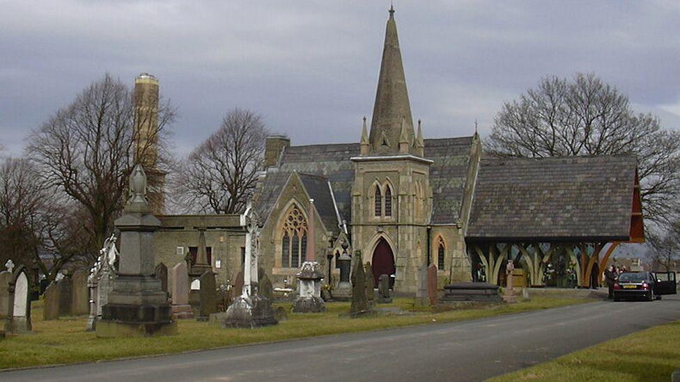 General view of Accrington Cemetery and Crematorium