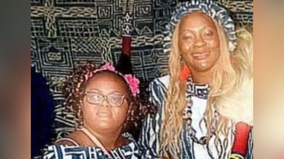 Alphonsine Djiako Leuga and her daughter Loraine Choulla came to the UK in 2014 from Italy