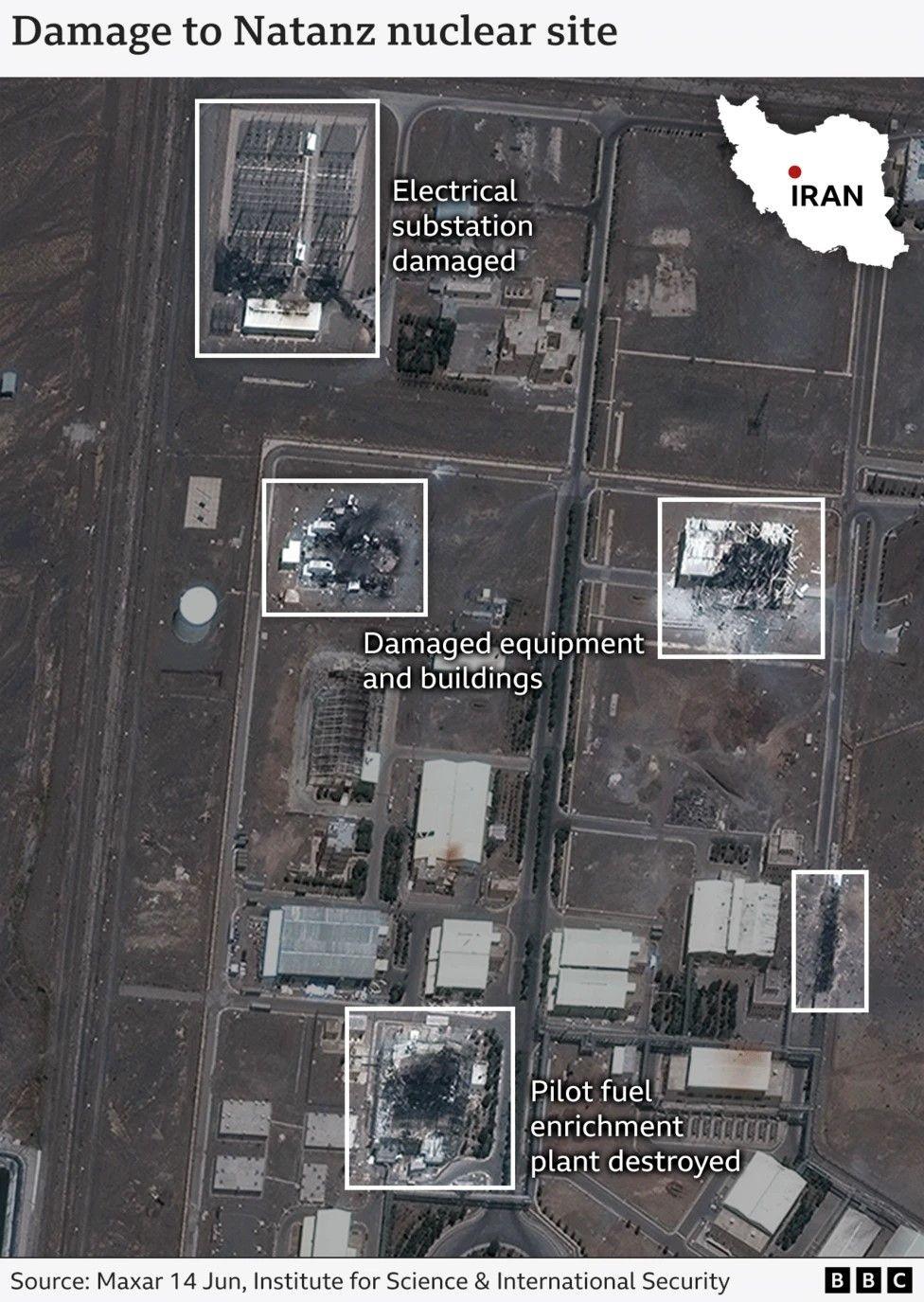 Damage to Natanz nuclear site