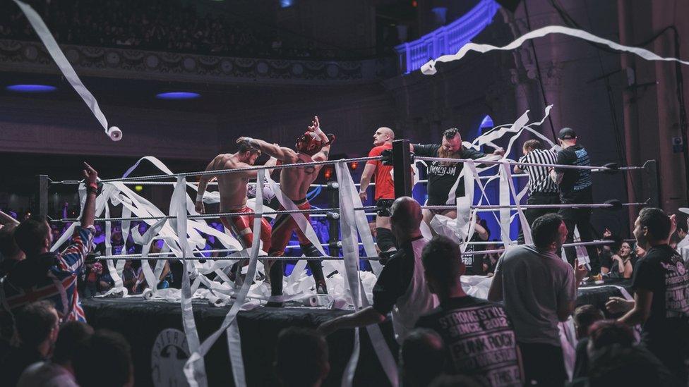 The Progress Wrestling event at Brixton Academy in September, 2016