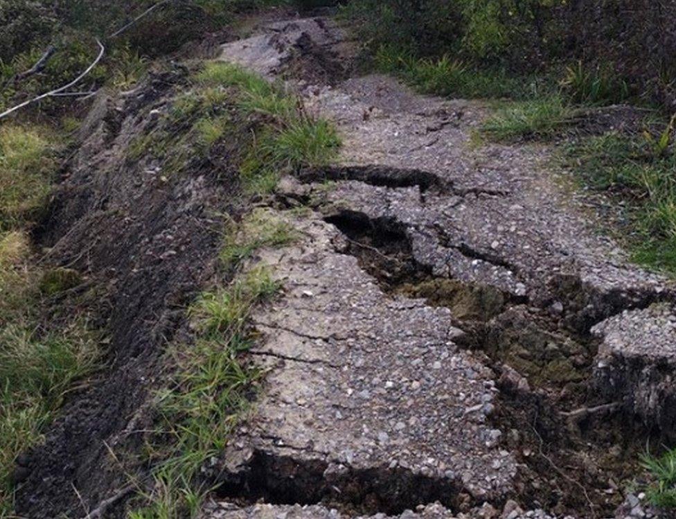 Footpaths between Bonchurch and Luccombe