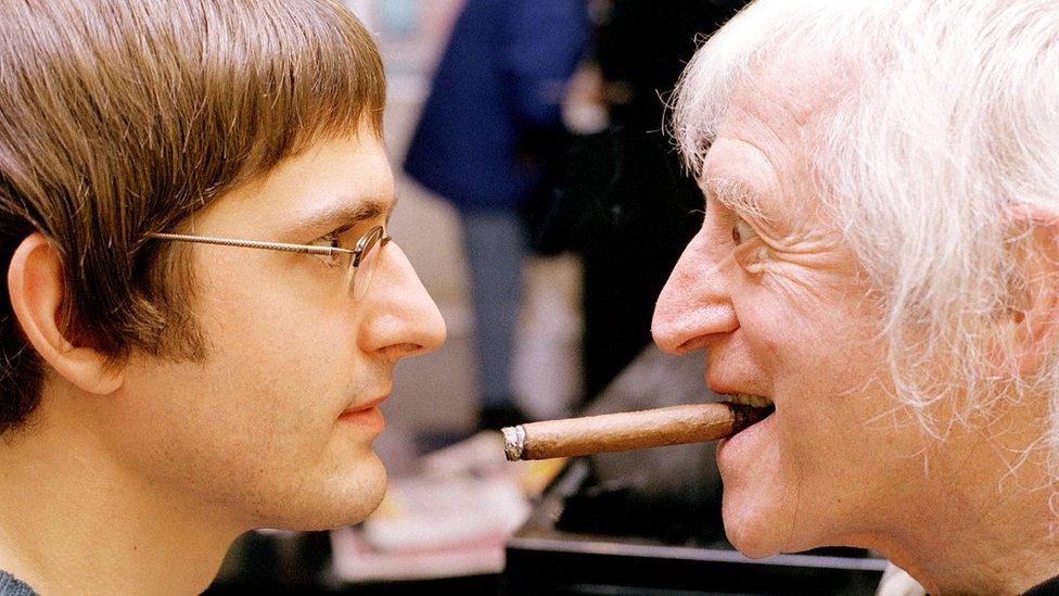 Louis Theroux and Jimmy Savile