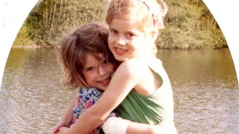 Princess Eugenie with older sister Princess Beatrice