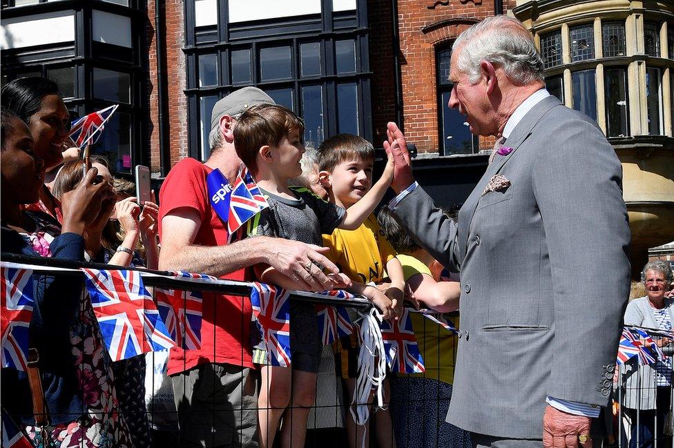 Prince Charles in Salisbury