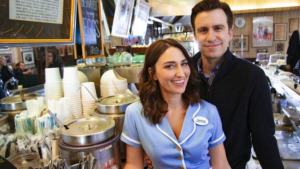 Sara Bareilles and Gavin Creel