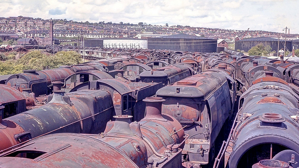 More than 80% of steam locomotives on heritage railways in the UK today can be traced back to Woodham's