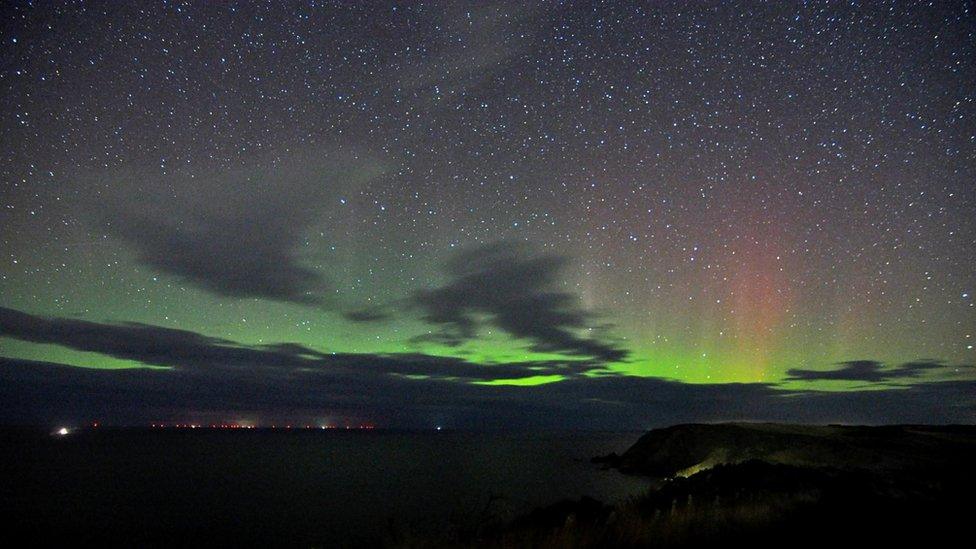 Northern Lights in Gardenstown