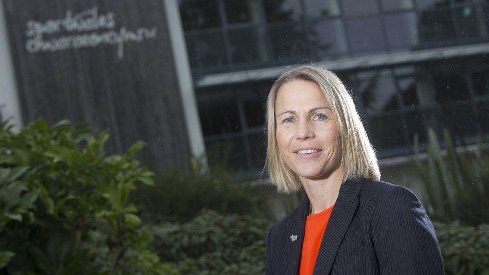 Sarah Powell, chief executive of Sport Wales