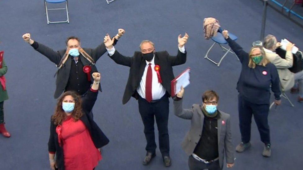 Labour at the county council count