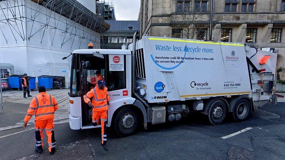 Refuse collection in Manchester