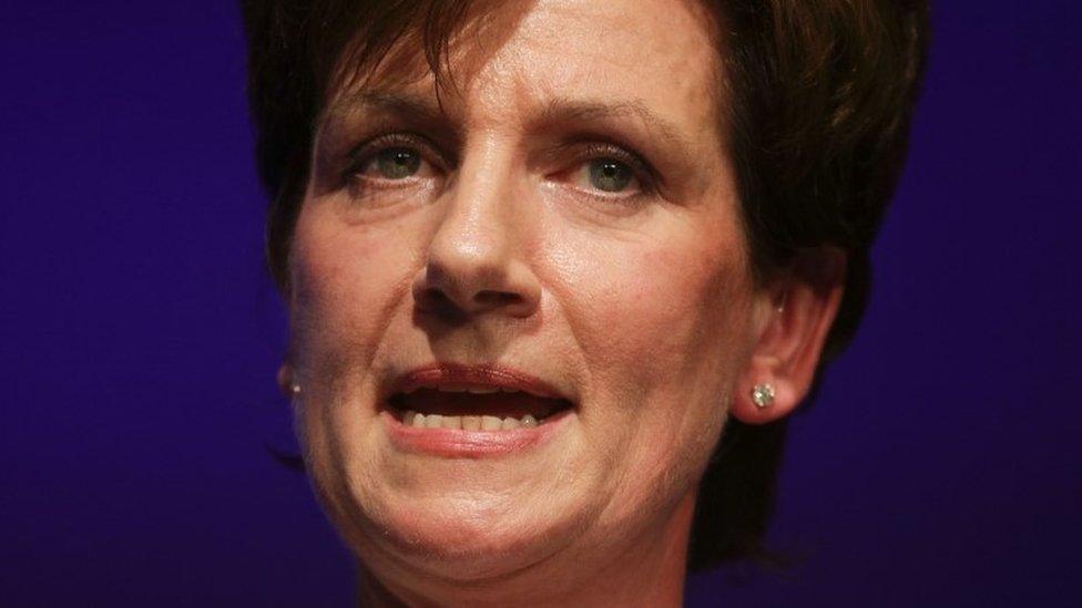 Diane James speaking at UKIP conference